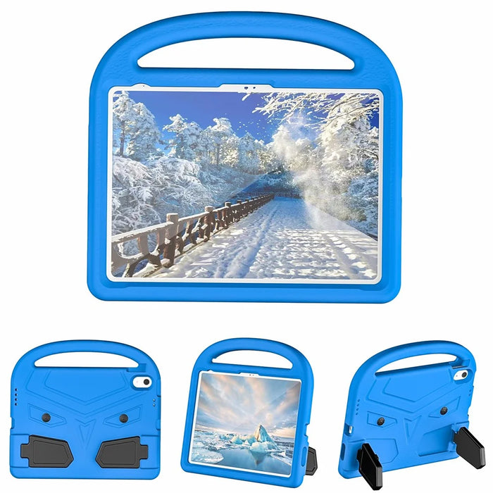 For iPad Air 11 (2026) / (2025) / (2024) Kickstand Case Sparrow Style EVA Tablet Cover - Blue - 1