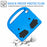 For iPad Air 11 (2026) / (2025) / (2024) Kickstand Case Sparrow Style EVA Tablet Cover - Blue - 4