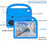For iPad Air 11 (2026) / (2025) / (2024) Kickstand Case Sparrow Style EVA Tablet Cover - Blue - 6