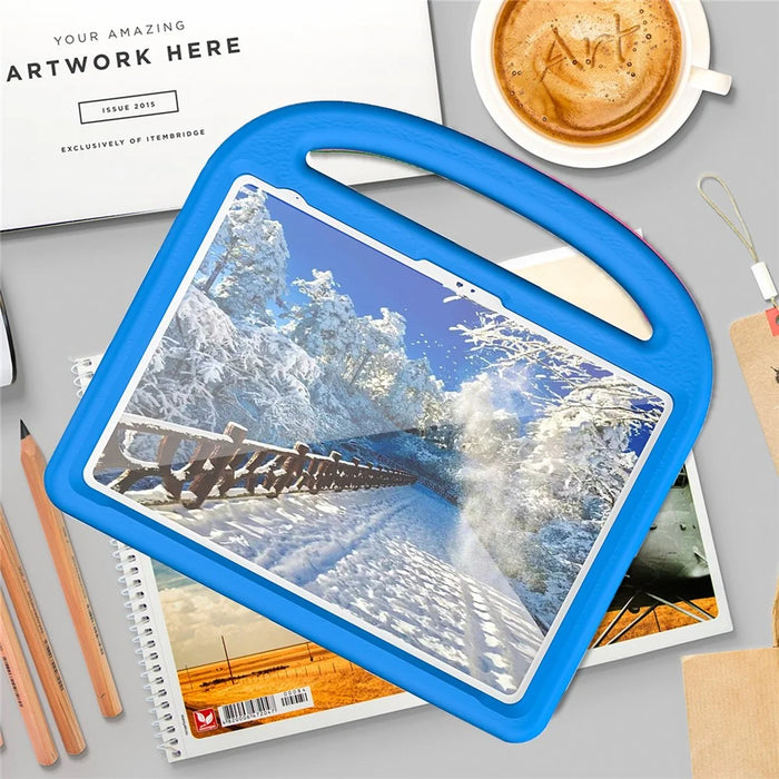 For iPad Air 11 (2026) / (2025) / (2024) Kickstand Case Sparrow Style EVA Tablet Cover - Blue - 7
