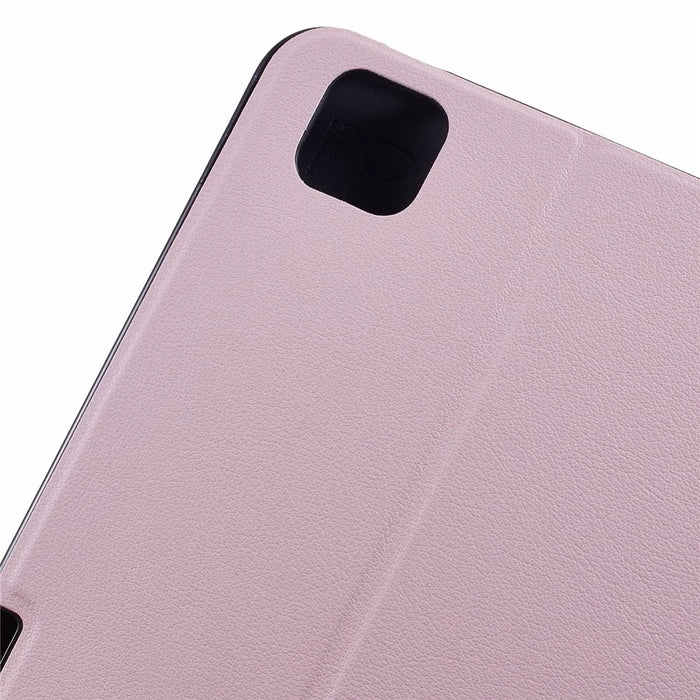 X-LEVEL For iPad Pro 13 (2025) / 13 (2024) Case Litchi Texture Leather Smart Tablet Cover with Pencil Holder - Pink - 7