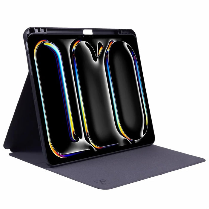 X-LEVEL For iPad Pro 13 (2025) / 13 (2024) Case Camouflage Pattern PU Leather Tablet Cover with Auto Wake / Sleep - Green - 3