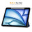 ENKAY HAT PRINCE For iPad Air 13 (2026) / (2025) / (2024) Tri-Fold Stand Tablet Case PU Leather+TPU Smart Cover with Pencil Holder - Dark Blue - 4