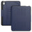 For iPad Air 11 (2026) / (2025) / (2024) PU Leather Tablet Case Card Holder Auto Wake / Sleep Stand Cover with Pencil Slot - Navy Blue - 3