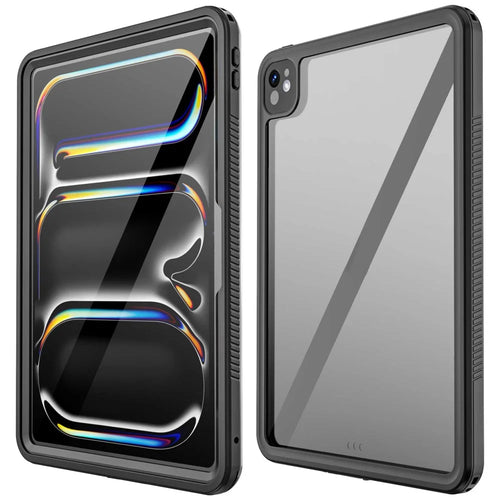 For iPad Pro 11 (2024) PC+PET+TPU Tablet Case IP68 Waterproof Anti-Drop Shell - 1
