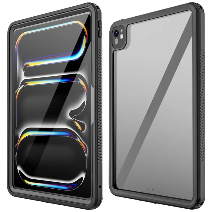 For iPad Pro 11 (2024) PC+PET+TPU Tablet Case IP68 Waterproof Anti-Drop Shell - 1