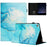 For iPad Mini / Mini 2 / mini 3 / mini 4 / mini (2019) 7.9 inch Case Marble Leather Cover with Pencil Holder, Auto Wake / Sleep - Green - 1
