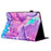 For Amazon Kindle Paperwhite 5 (2021) Case Marble Leather Smart Tablet Cover with Pencil Holder - Purple - 3
