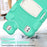 For iPad Pro 11 (2025) / 11 (2024) Case PC+Silicone Tablet Cover with Kickstand - Mint Green - 3