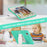 For iPad Pro 11 (2025) / 11 (2024) Case PC+Silicone Tablet Cover with Kickstand - Mint Green - 5