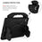 For Samsung Galaxy Tab A11+ / A9+ Protective Cover Anti-Drop EVA Tablet Case with Thumb Kickstand - Black - 6