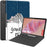 For Lenovo Tab Plus Stand Case Pattern Print Leather Tablet Cover - Cat - 1