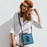 For iPad Pro 13 (2025) / 13 (2024) Case with Shoulder Strap PC+TPU Kickstand Tablet Cover - Navy Blue - 7