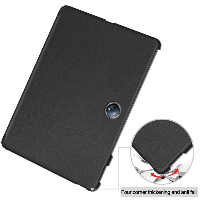 For OnePlus Pad 2 Case Shockproof Leather Stand Tablet Cover - Black - 7