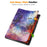 For Lenovo Tab K11 Plus Case Pattern Print Leather Tablet Cover with Stand - Galaxy - 3