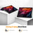 For Lenovo Tab K11 Plus Case Pattern Print Leather Tablet Cover with Stand - Galaxy - 4