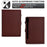 For Lenovo Tab P12 Leather Case Carbon Fiber Texture Tablet Cover Stand View - Brown - 4