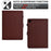 For Samsung Galaxy Tab A9 Case Auto Wake / Sleep PU Leather Stand Tablet Cover - Brown - 4