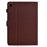 For Samsung Galaxy Tab A9 Case Auto Wake / Sleep PU Leather Stand Tablet Cover - Brown - 7