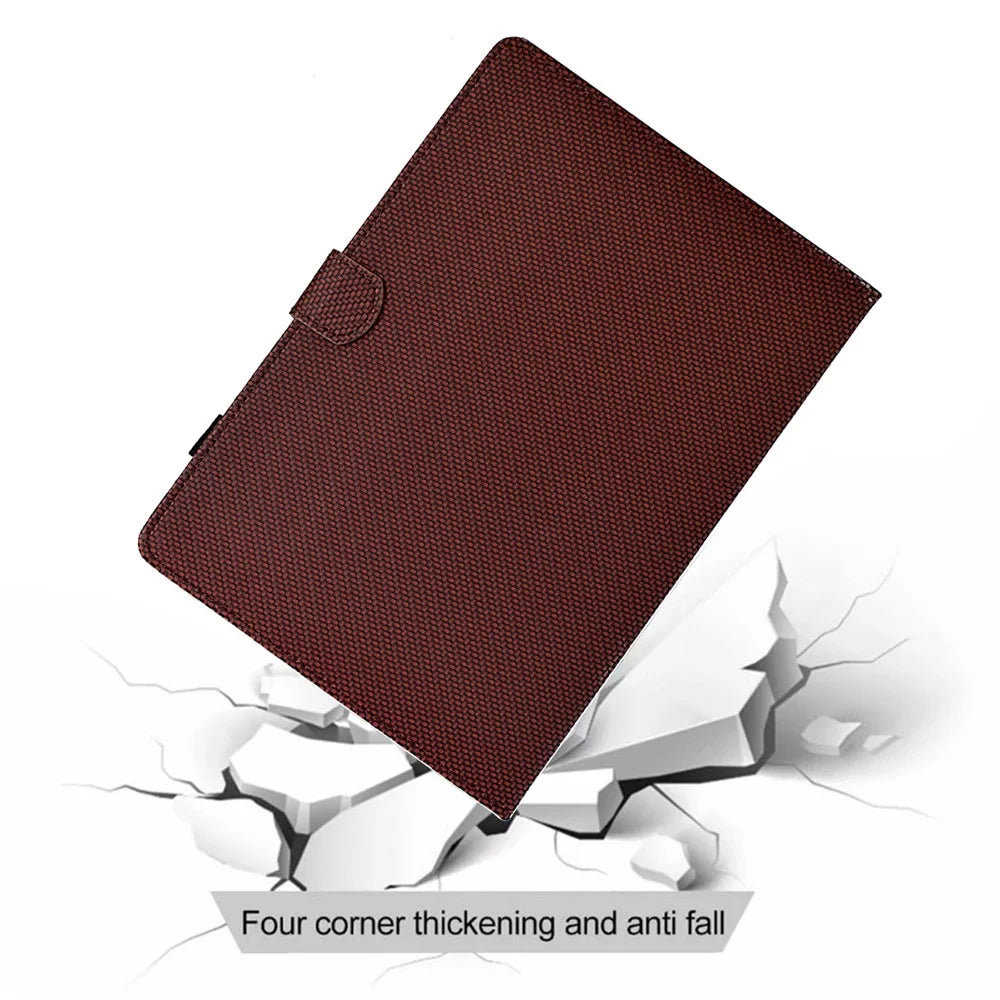 For Lenovo Xiaoxin Pad Plus (2023) / Tab P11 Gen 2 TB-350 Case PU Leather Tablet Stand Cover - Brown - 5