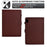 For Lenovo Tab M9 TB-310FU Case Card Slots Leather Tablet Cover with Stand View - Brown - 4