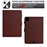 For iPad Pro 11 (2025) / (2024) Leather Case Stand Card Slots Protective Tablet Cover - Brown - 4