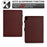 For iPad (2025) / 10.9 (2022) Case Card Slots Auto Wake / Sleep PU Leather Tablet Cover - Brown - 4