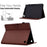 For Amazon Fire HD 10 Plus (2023) Case Carbon Fiber Texture PU Leather E-Reader Cover - Brown - 3