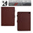 For Amazon Fire HD 10 Plus (2023) Case Carbon Fiber Texture PU Leather E-Reader Cover - Brown - 4