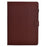 For Amazon Fire HD 10 Plus (2023) Case Carbon Fiber Texture PU Leather E-Reader Cover - Brown - 6