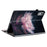 For Lenovo Tab K11 Plus Stand Case Pattern Print Card Slots PU Leather Tablet Cover - Purple Peony - 4