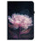 For Lenovo Tab K11 Plus Stand Case Pattern Print Card Slots PU Leather Tablet Cover - Purple Peony - 5