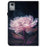 For Lenovo Tab K11 Plus Stand Case Pattern Print Card Slots PU Leather Tablet Cover - Purple Peony - 6