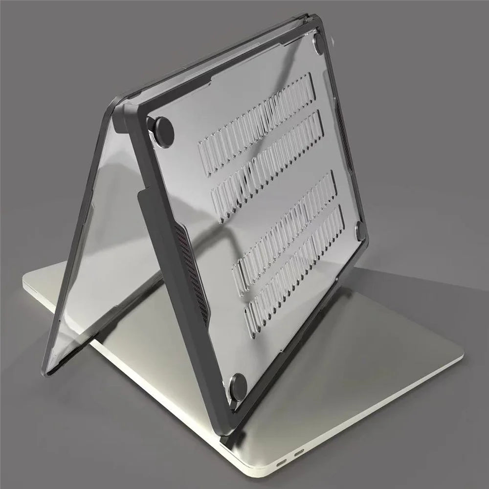 For MacBook Air 13 inch (2020) A2337 / Air 13 inch with Retina Display (2020) A2179 / (2018-2019) A1932 PC+TPU Case Laptop Cover - 2