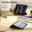 ESR Ascend Trifold Series for iPad Pro 11 (2025) / 11 (2024) Leather Case Trifold Stand Auto Wake / Sleep Cover - Frosted Black - 4