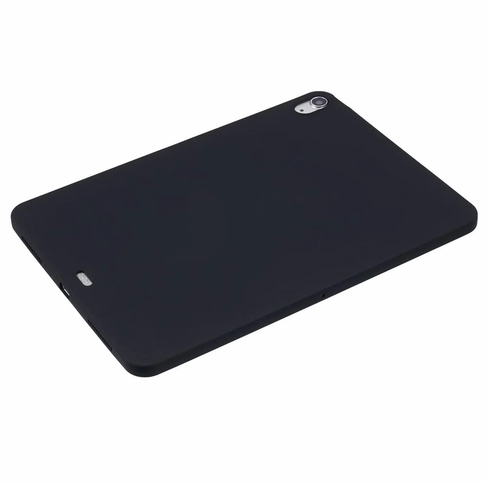 For iPad Air 13 (2026) / (2025) / (2024) Case Skin-Touch TPU Shock Absorbent Tablet Cover - Black - 4