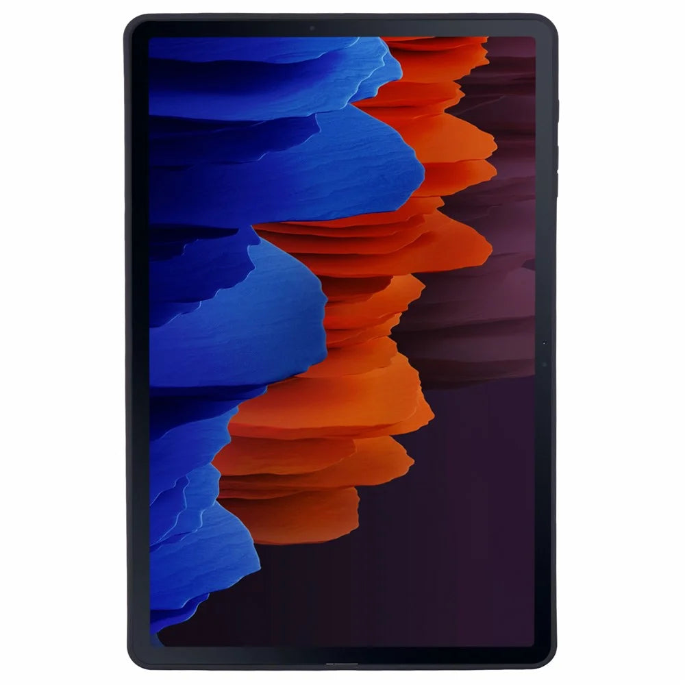 For Samsung Galaxy Tab S8+ / Tab S7 FE / Tab S7+ Case Skin-Friendly Touch Soft TPU Tablet Cover - Black - 2