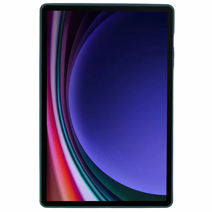 For Samsung Galaxy Tab S9 FE+ / Tab S9+ Case Soft TPU Back Tablet Cover - Blackish Green - 2