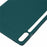 For Samsung Galaxy Tab S9 FE+ / Tab S9+ Case Soft TPU Back Tablet Cover - Blackish Green - 5
