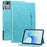 For Lenovo Tab M11 Plus / Tab K11 Plus Case Stand PU Leather Tablet Cover Cat Buckle Closure - Sky Blue - 2