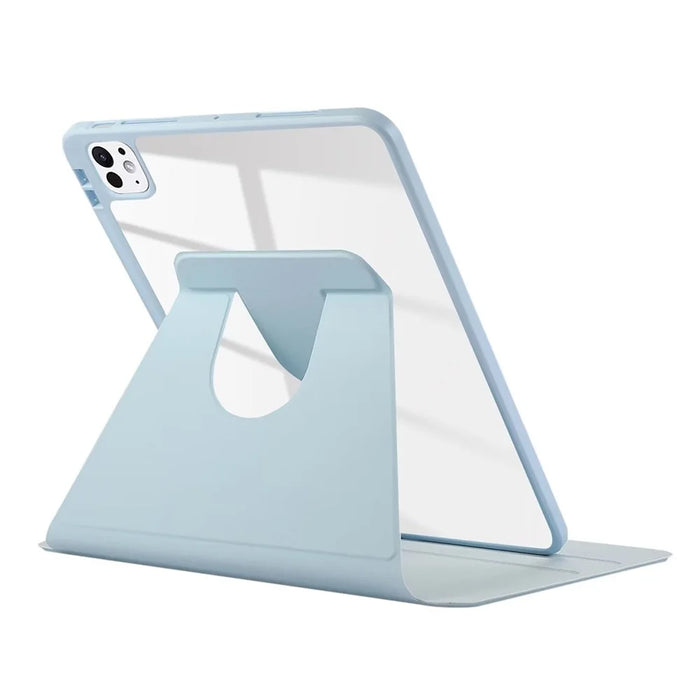 ENKAY HAT PRINCE For iPad Pro 13 (2025) / 13 (2024) Tablet Case Acrylic+PU Leather Flip Cover Auto Wake / Sleep - Blue - 4