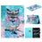 For iPad Pro 11 (2025) / 11 (2024) Case Pattern Printed Leather Tablet Cover Stand Pen Holder - Owl - 1