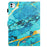 For iPad Pro 11 (2025) / 11 (2024) Case Card Slots Leather Tablet Cover Marble Pattern - Gold+Blue Marble - 6