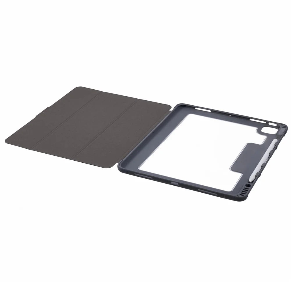 MUTURAL For iPad Pro 13 (2025) / 13 (2024) Case Tri-Fold Stand Tablet Leather Cover Auto Wake / Sleep - Black - 4
