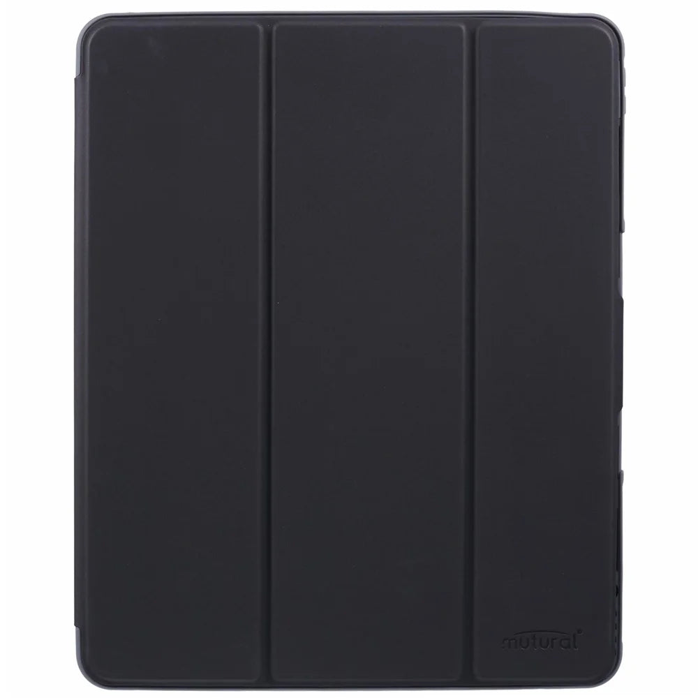 MUTURAL For iPad Pro 13 (2025) / 13 (2024) Case Tri-Fold Stand Tablet Leather Cover Auto Wake / Sleep - Black - 7