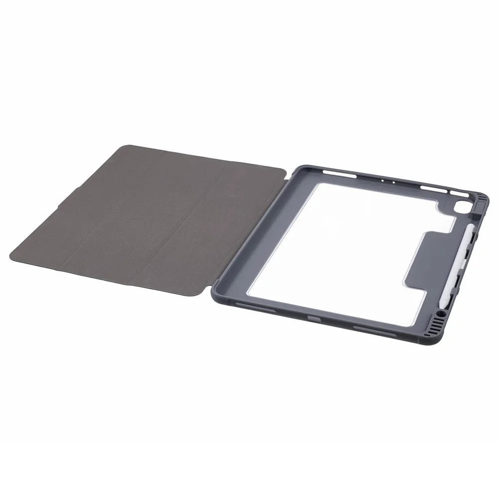 MUTURAL For iPad Air 13 (2026) / (2025) / (2024) Case Tablet Tri-Fold Leather Cover Auto Wake / Sleep - Black - 4
