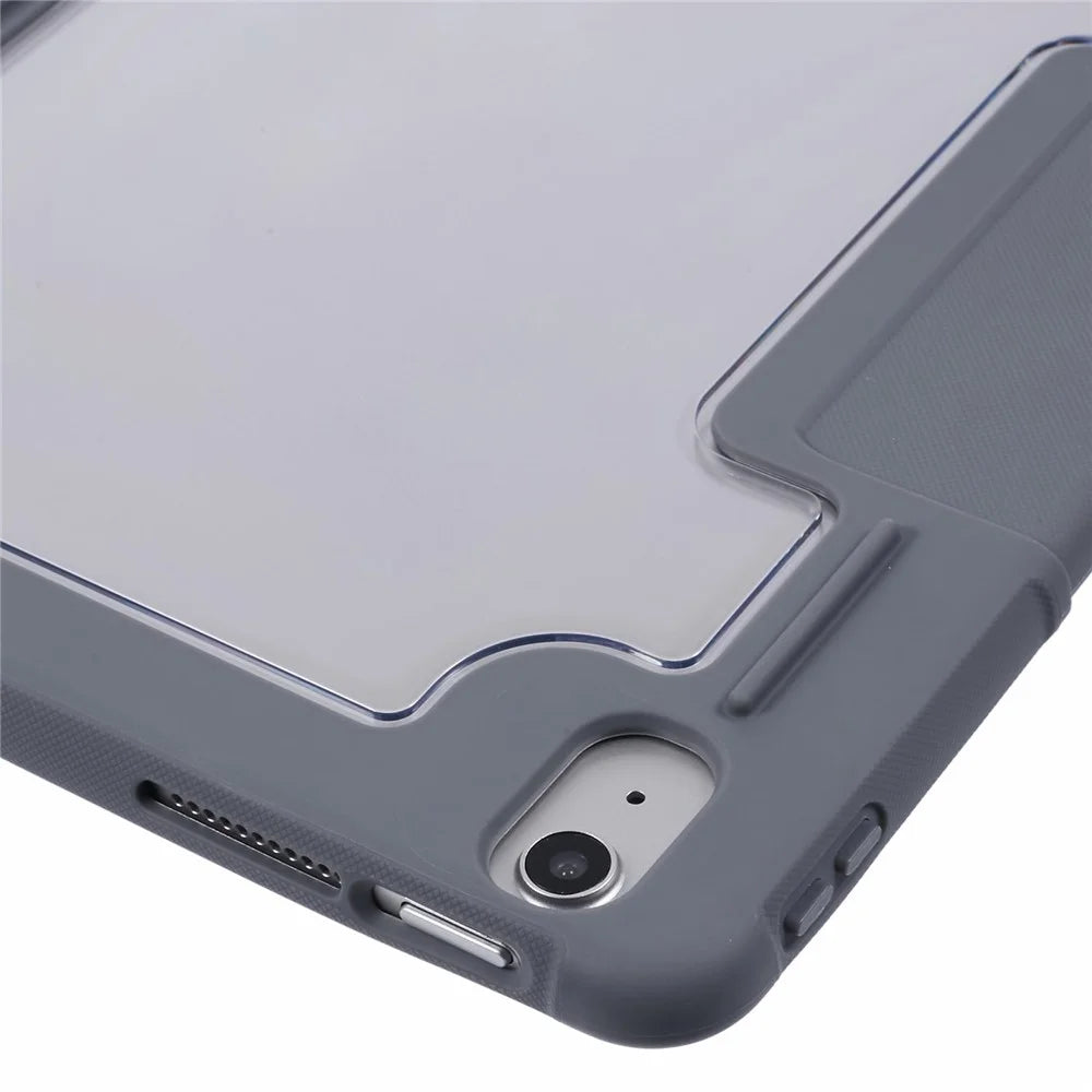 MUTURAL For iPad Air 13 (2026) / (2025) / (2024) Case Tablet Tri-Fold Leather Cover Auto Wake / Sleep - Black - 6