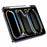 MUTURAL For iPad Pro 11 (2025) / 11 (2024) Case Origami Stand Pencil Slot Protective Leather Tablet Cover - Black - 2
