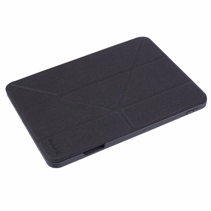 MUTURAL For iPad Pro 11 (2025) / 11 (2024) Case Origami Stand Pencil Slot Protective Leather Tablet Cover - Black - 5