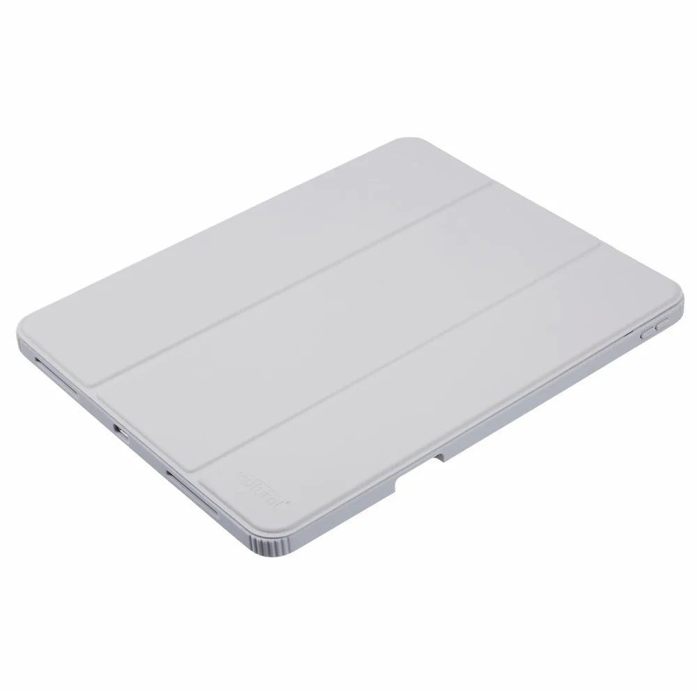 MUTURAL For iPad Air 13 (2026) / (2025) / (2024) / Pro 12.9 (2022) / (2021) / (2020) / (2018) Leather Case Trifold Stand Cover with Pencil Holder - Grey - 5